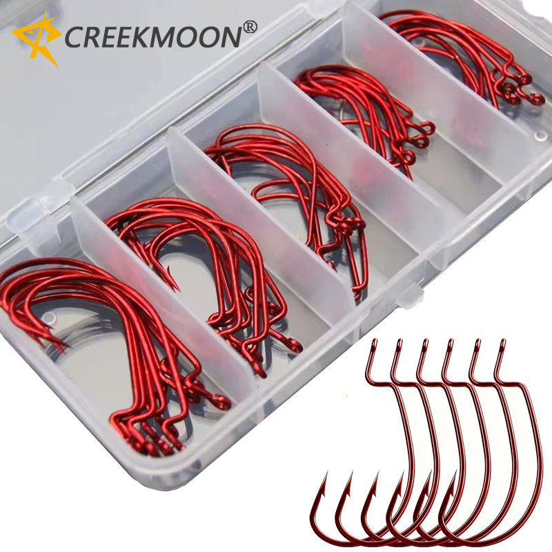 Fishing Lure Crankbait - 50 adet Geniş Göbekli Crankbait Kancaları