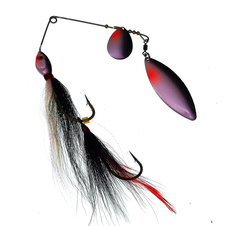 Fishing Lure Blade Bait - MUKUN Balıkçılık Spinnerbait Lures 39g Çift