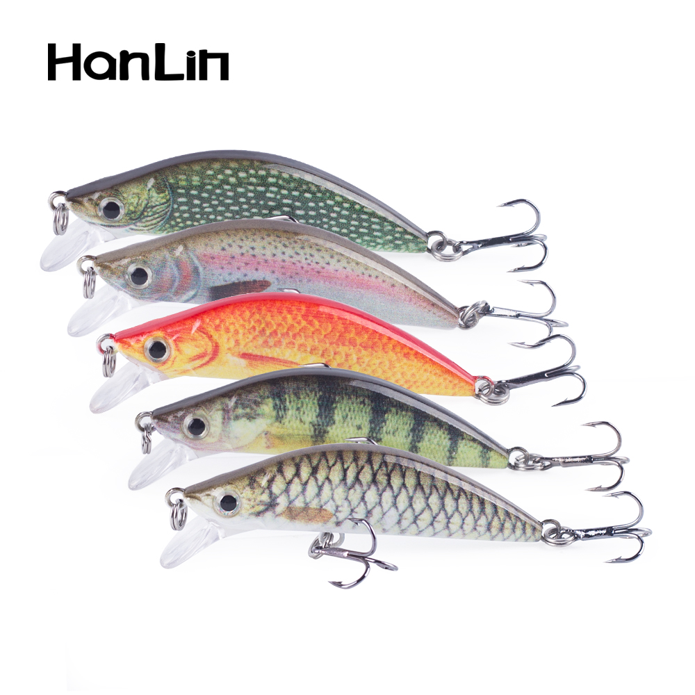 Fishing Lure Crankbait - Hanlin Mini Minnow 55mm 5.8g balıkçılık