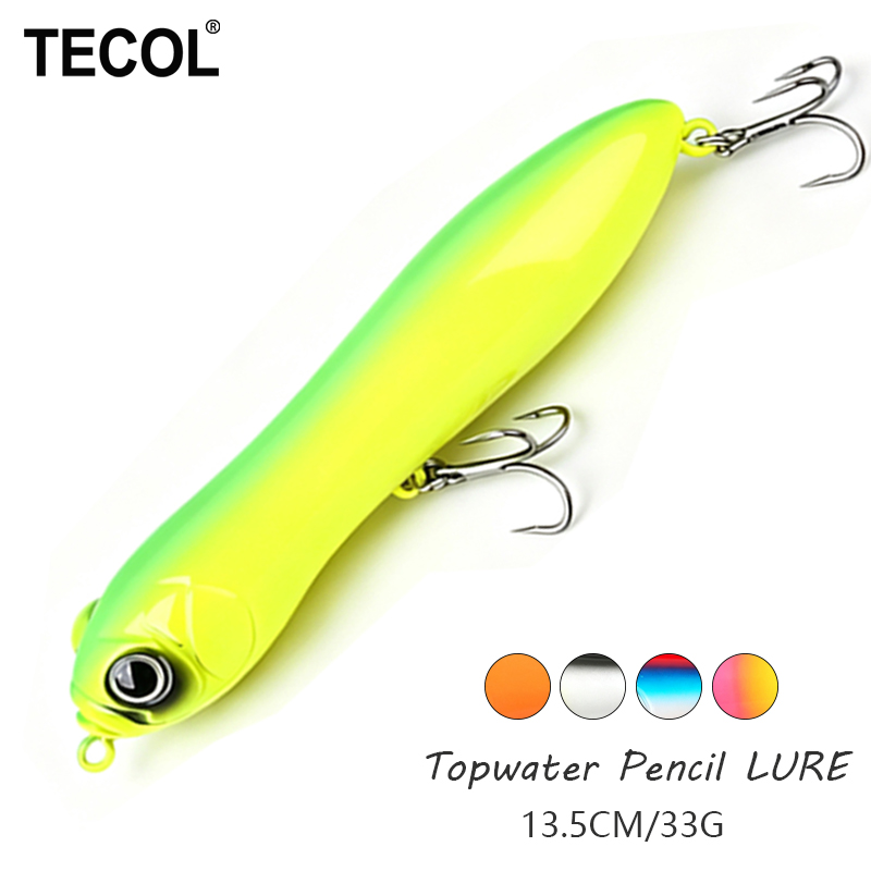 Fishing Lure Popper - TECOL 33G 13.5CM Yüzey Su Yemleri,
