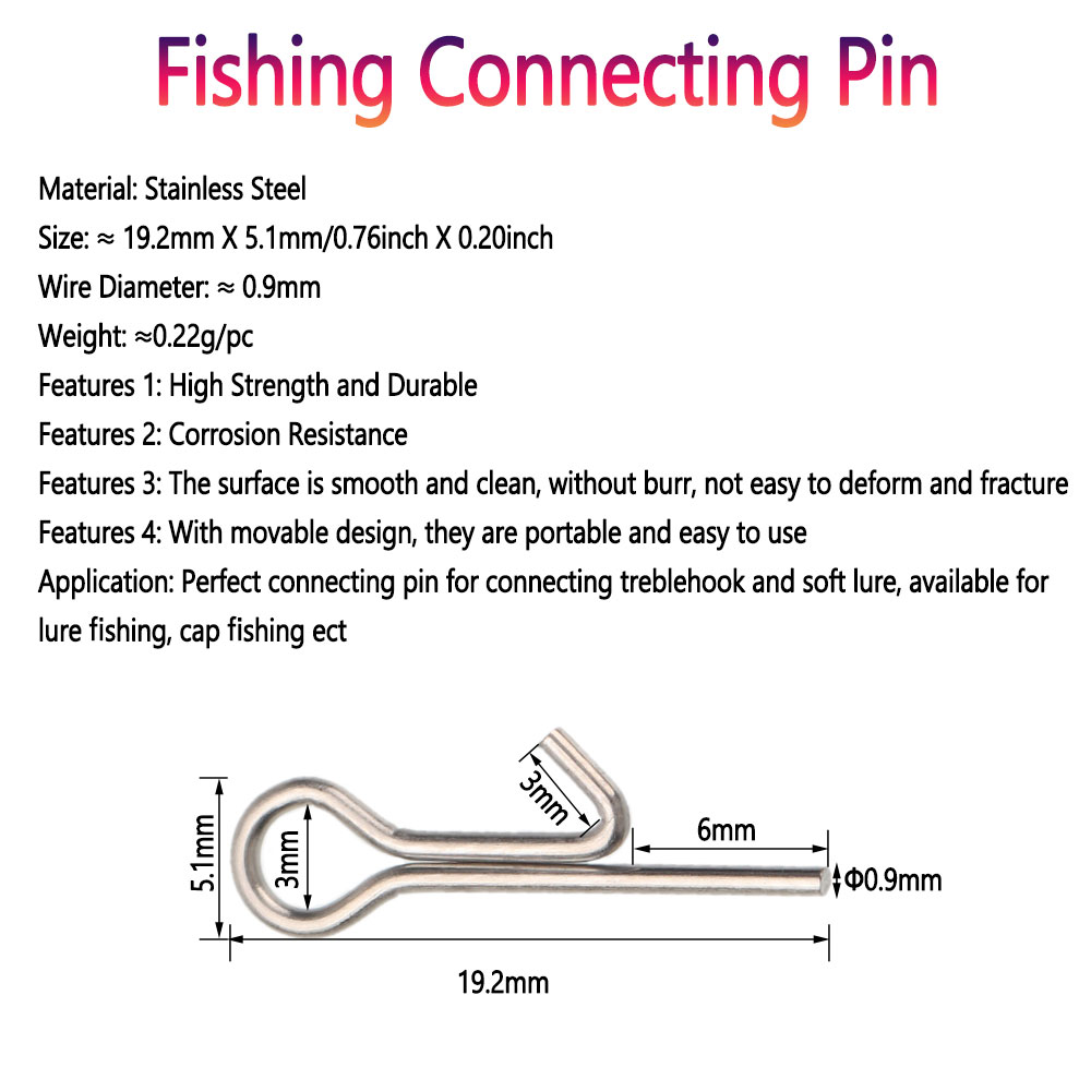 50/100 adet balıkçılık yemi St - Fishing Lure Accessories incelemesi ve fiyatı