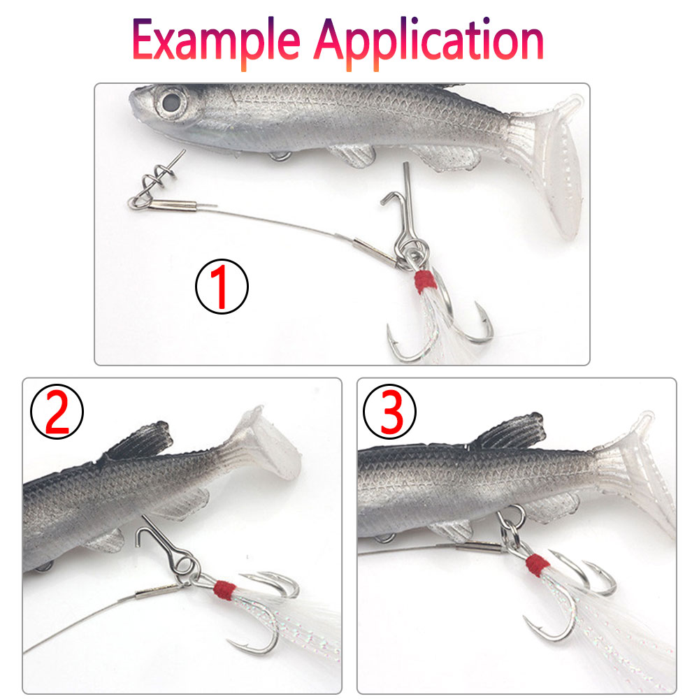 50/100 adet balıkçılık yemi St - Fishing Lure Accessories incelemesi ve fiyatı