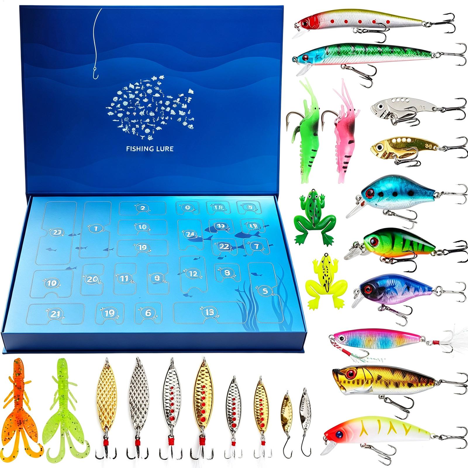 24 Günlük Noel Balıkçılık Yeml - Fishing Lure Box incelemesi ve fiyatı