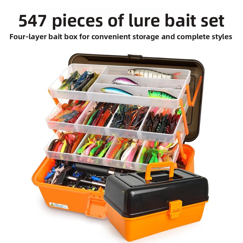 Büyük, 4 Katlı, Dış Mekan Kull - Fishing Lure Accessories incelemesi ve fiyatı