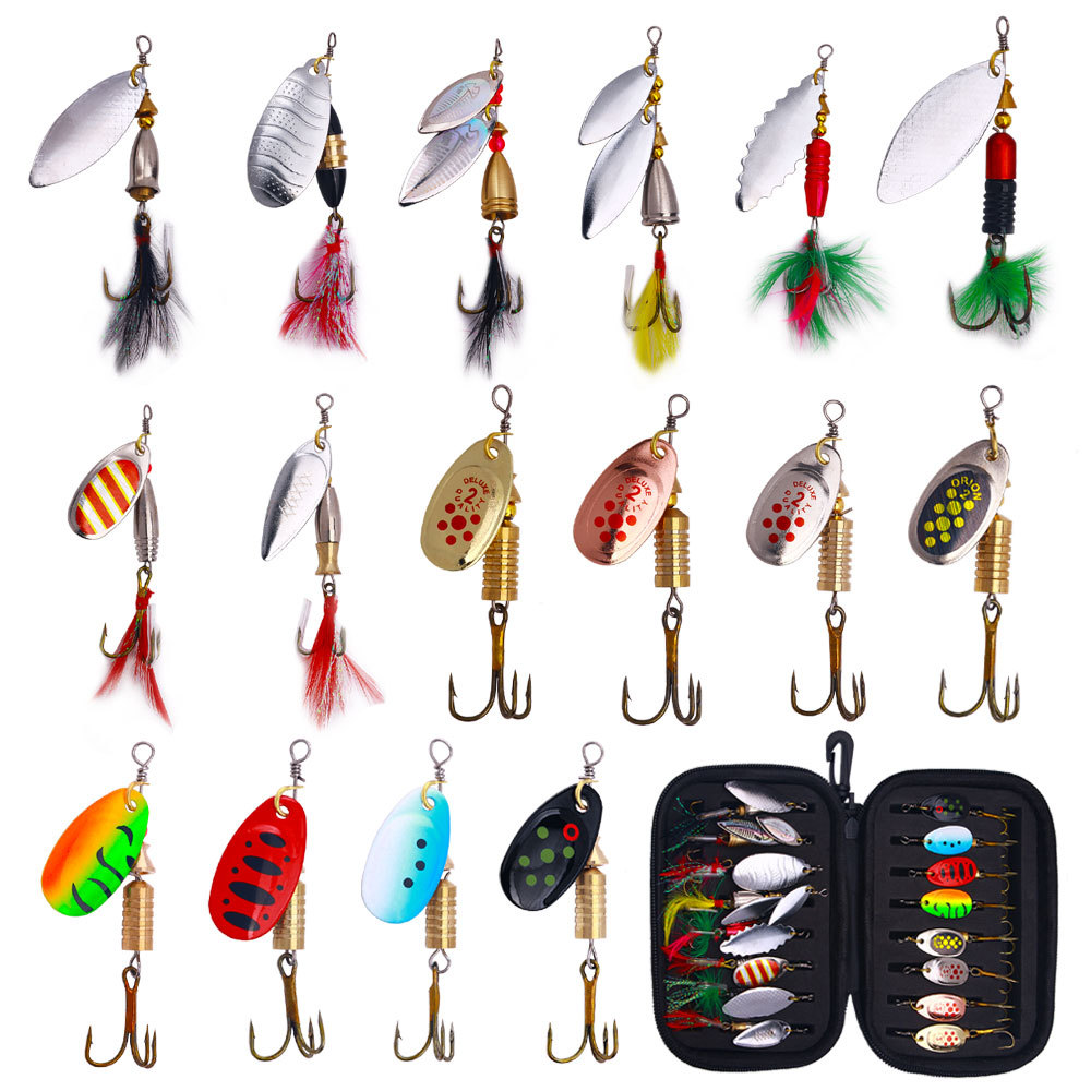 16 adet acemi Metal kaşık balı - Fishing Lure Spoon incelemesi ve fiyatı