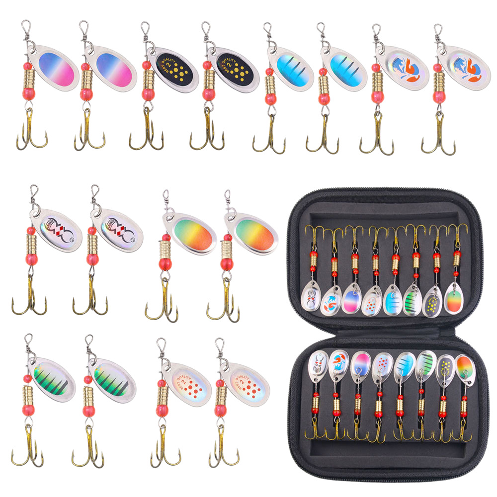 16 adet acemi Metal kaşık balı - Fishing Lure Spoon incelemesi ve fiyatı